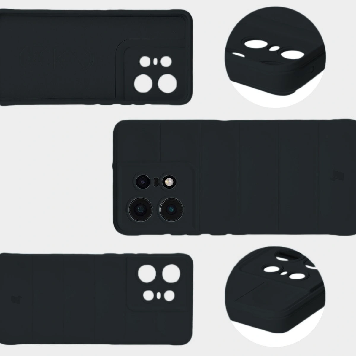 Bizon Case Tur Motorola Edge 50 Pro black