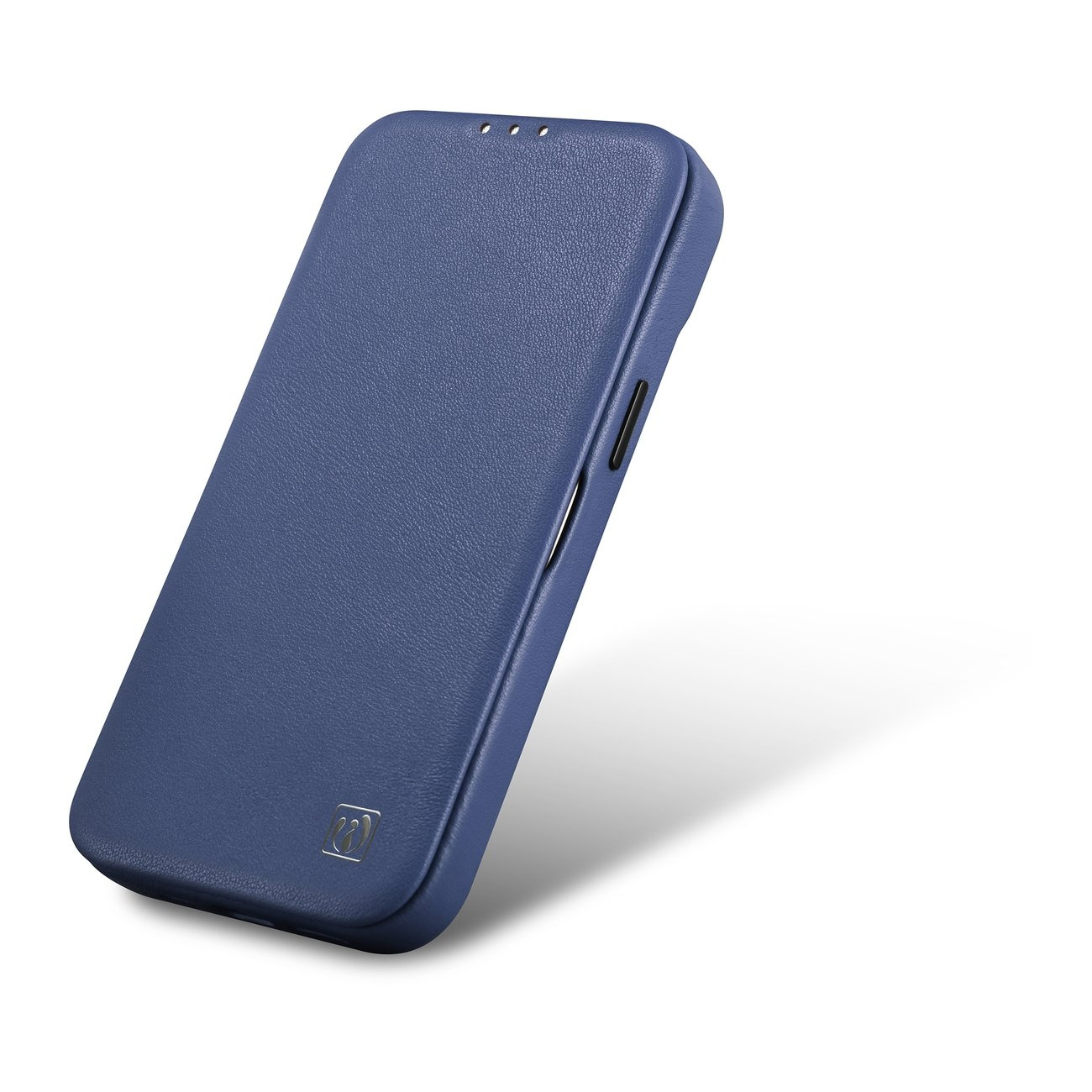 iCarer CE Premium Leather Folio MagSafe Apple iPhone 14 Pro blue