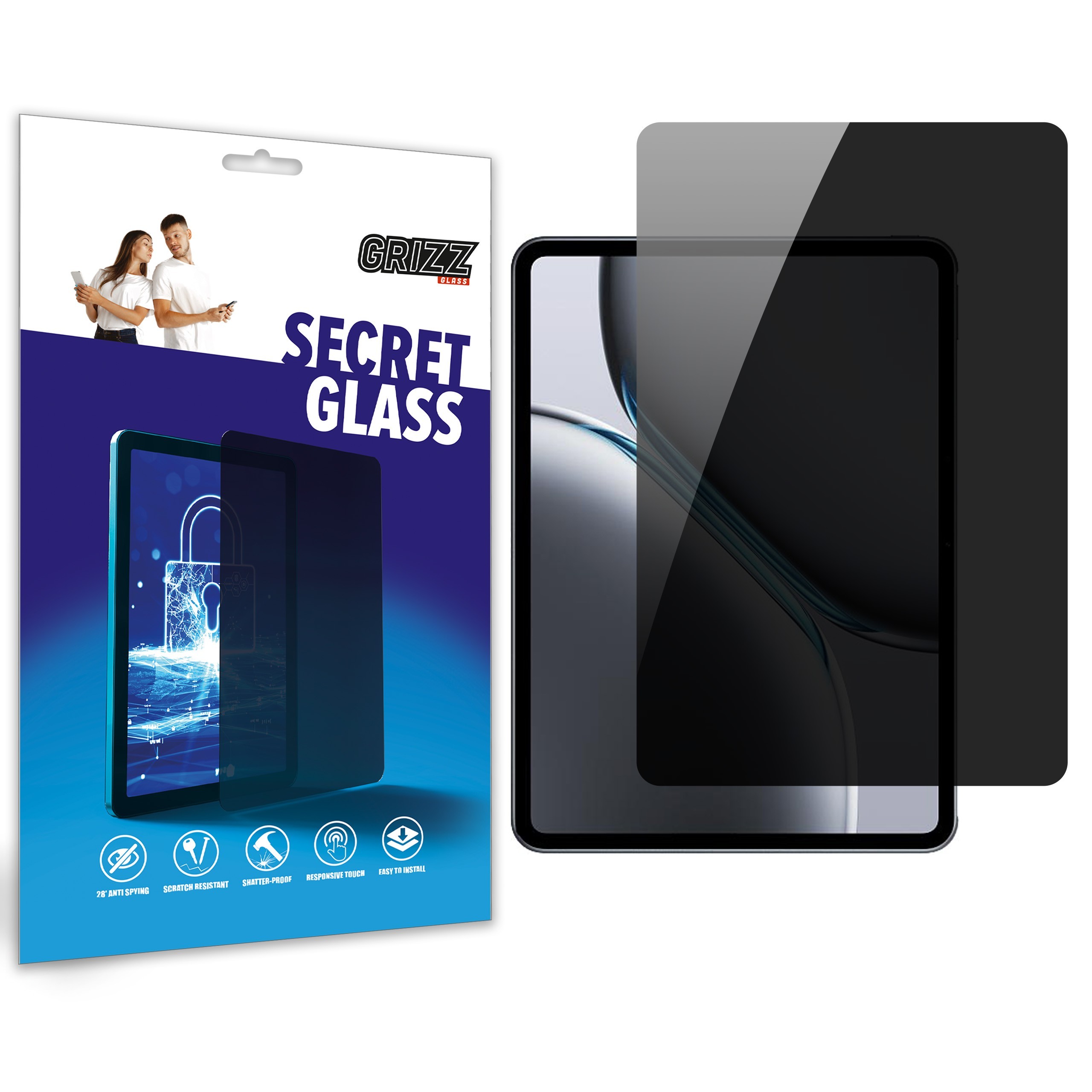 GrizzGlass SecretGlass OnePlus Pad 2