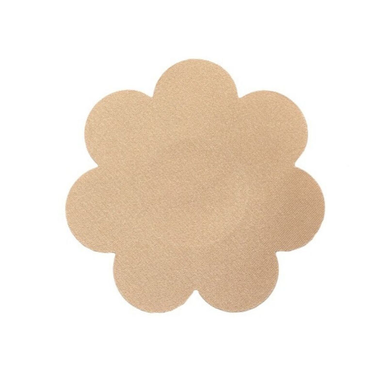 BYE BRA BODY TAPE 5M X 6.5 CM + 3 PAIRS OF SATIN NIPPLE COVERS NUDE