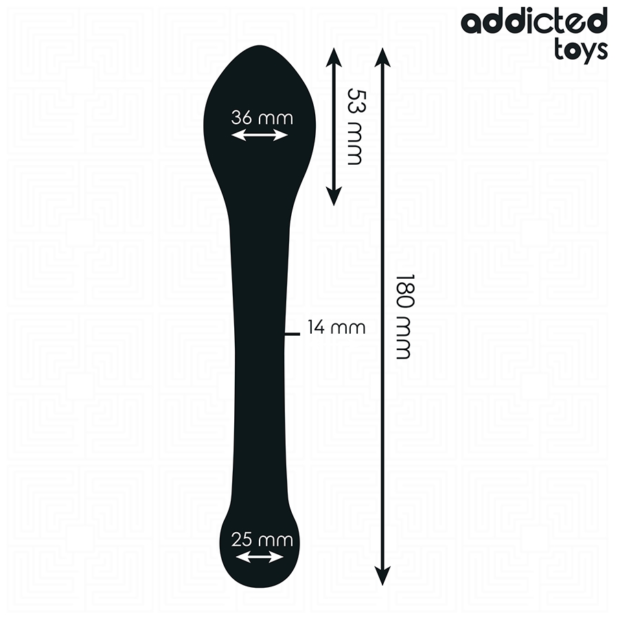 ADDICTED TOYS - ANAL STIMULATOR SILICONE 18 CM