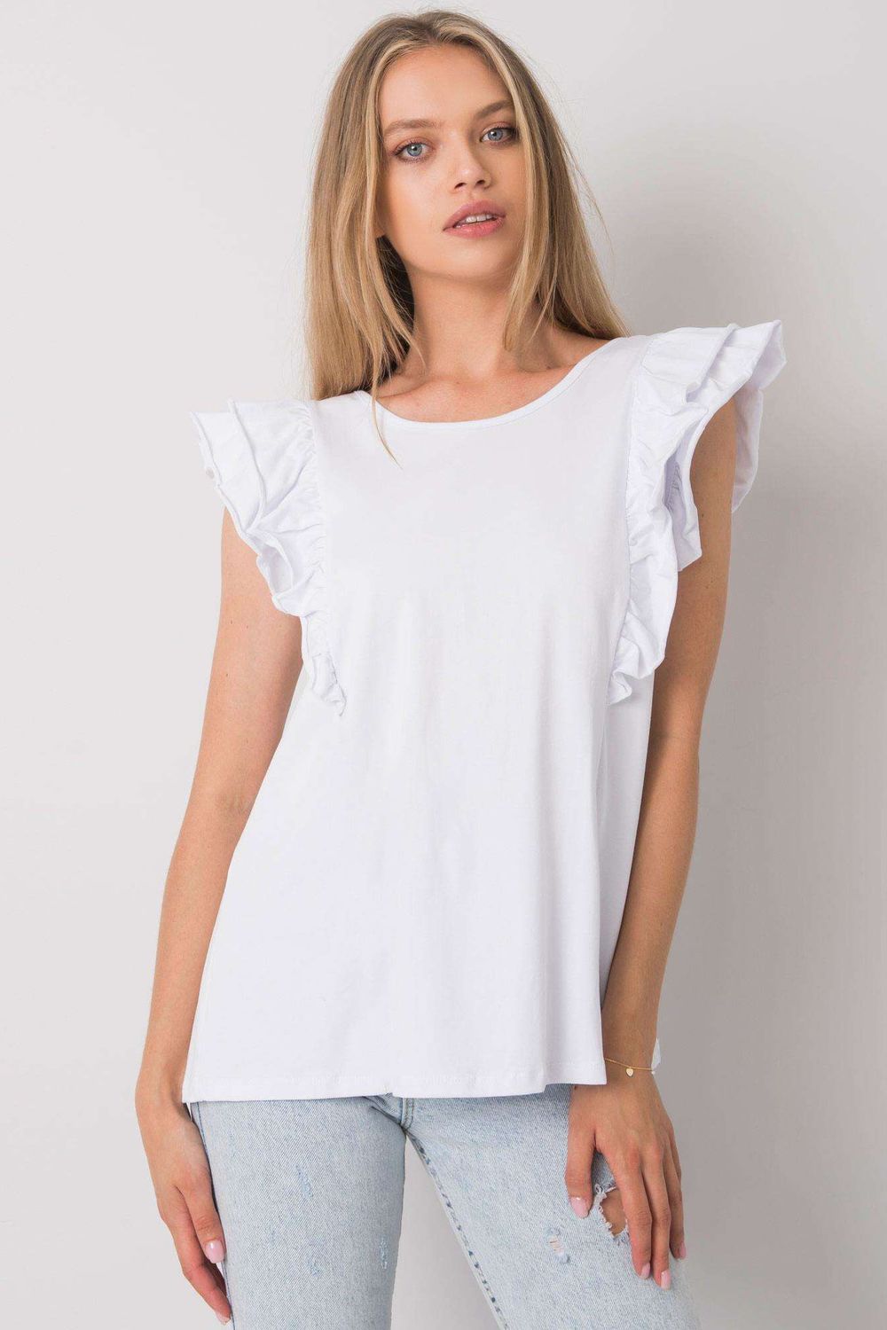  Blouse model 167518 Och Bella  white