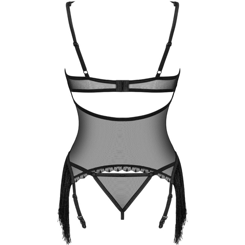 OBSESSIVE - SHERILA CORSET & THONG XL/XXL