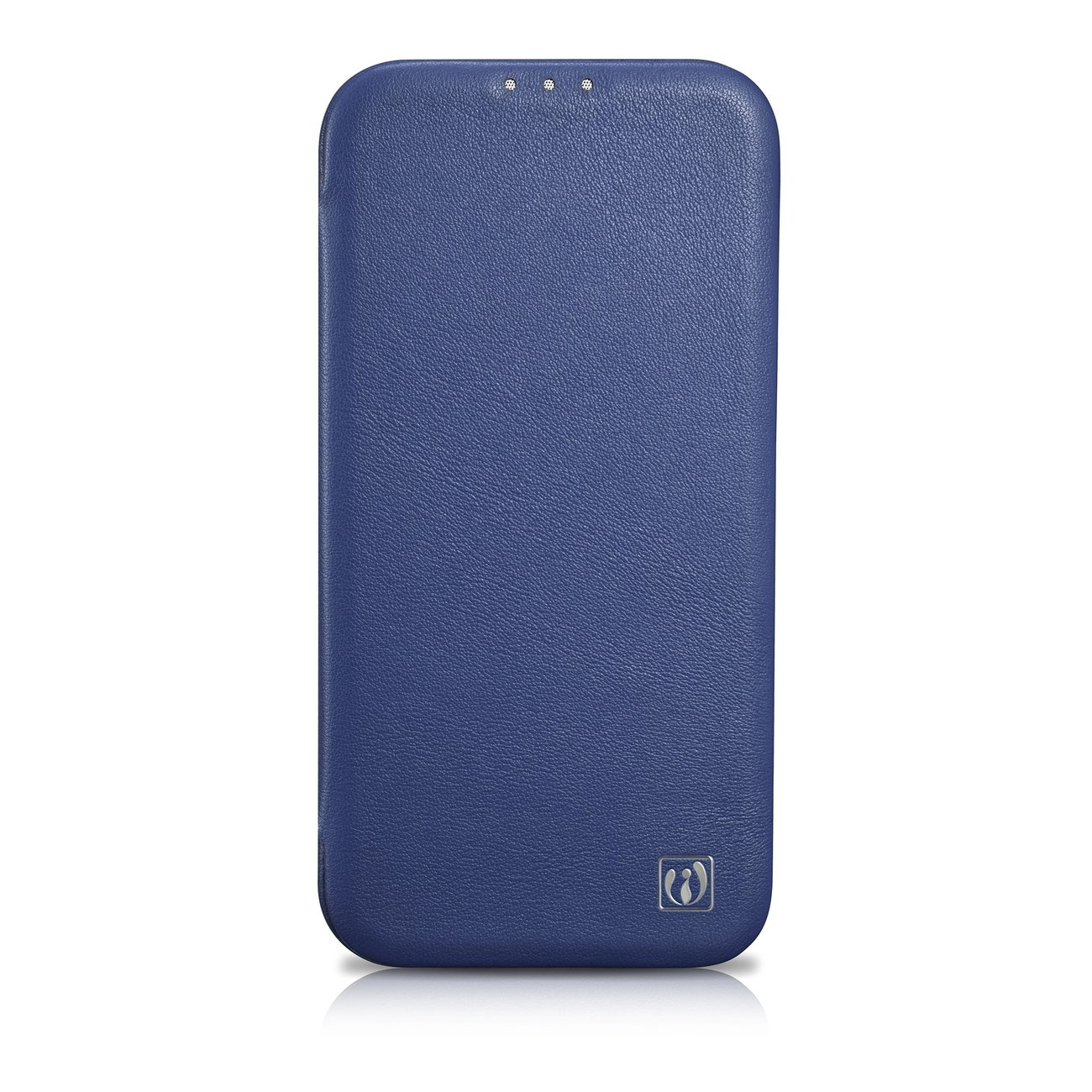 iCarer CE Premium Leather Folio MagSafe Apple iPhone 14 Pro blue