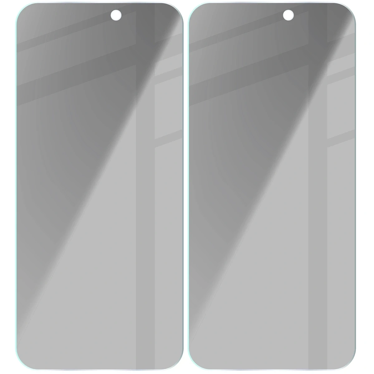 Prywatyzujące szkło hartowane Bizon Glass Clear Shadow do Apple iPhone 16 Pro Max przyciemniane [2 PACK]