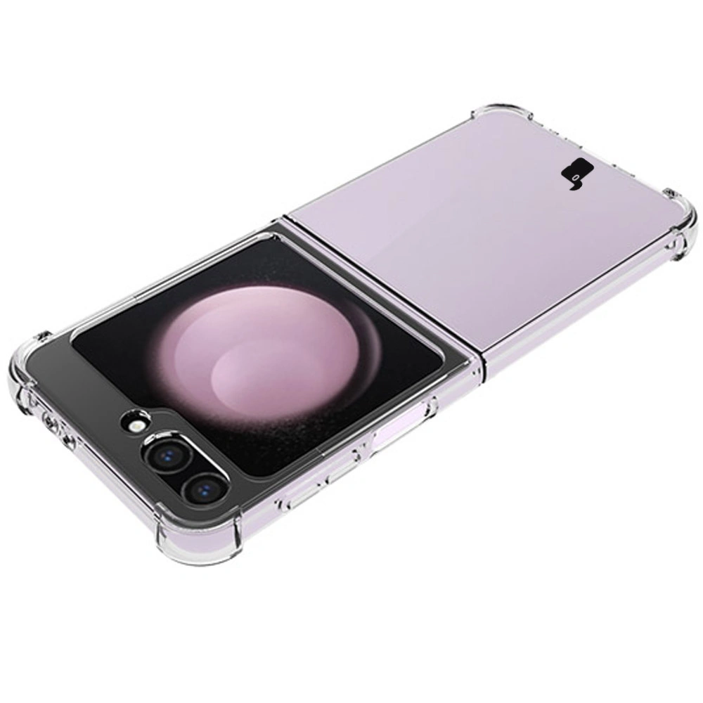 Bizon Case Salpa Samsung Galaxy Z Flip6 clear