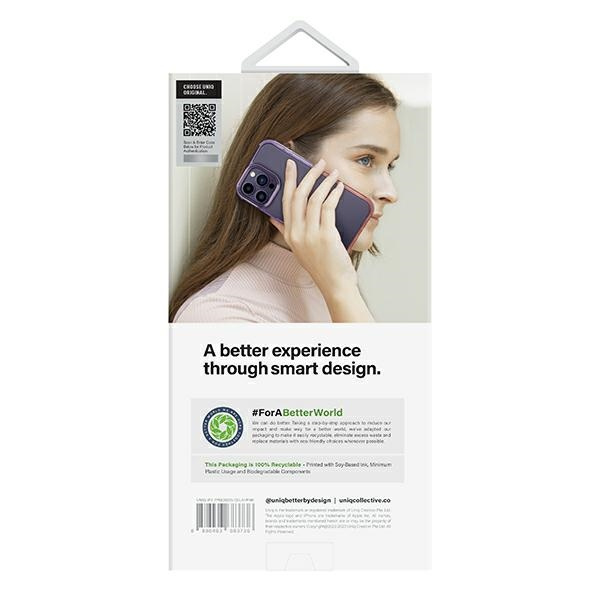UNIQ Combat Duo Apple iPhone 14 Pro Max lilac lavender-pink