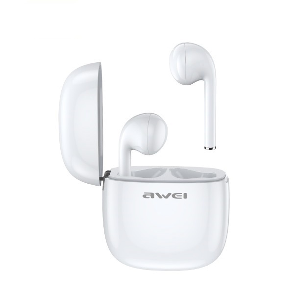 AWEI Wireless In-Ear Earphones Bluetooth 5.0 T28 TWS white