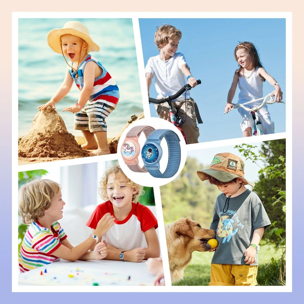 Pasek Tech-Protect Nylon For Kids do Apple AirTag 1 / 2 Magic Pony