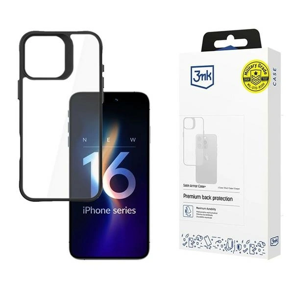 3MK SatinArmor+ Case Apple iPhone 16 Pro Max