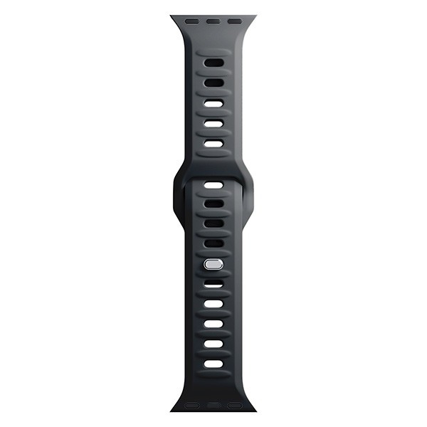 3MK Silicone Watch Strap Apple Watch 4/5/6/7/SE/8/9 40/41mm black