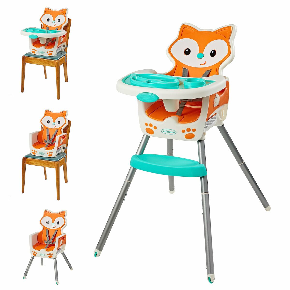 Highchair Infantino Orange