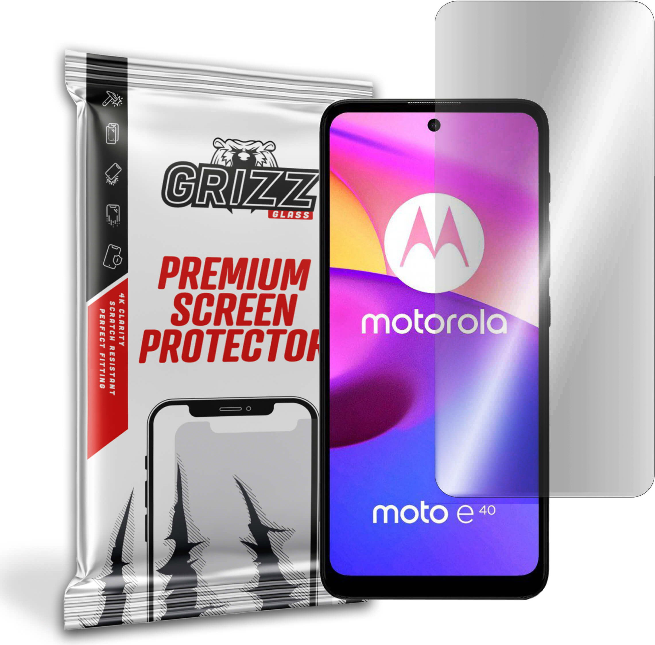 GrizzGlass PaperScreen Motorola Moto E40