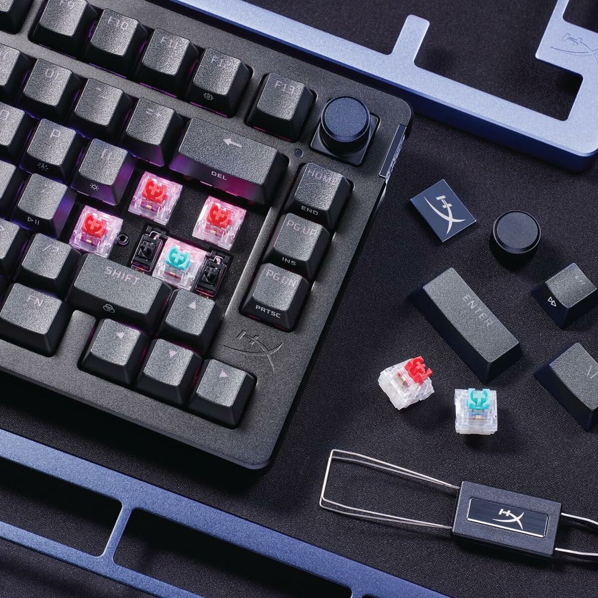 Keyboard HyperX 7G7A3AA#ABE Black Keyboard HyperX 7G7A3AA#ABE Black
