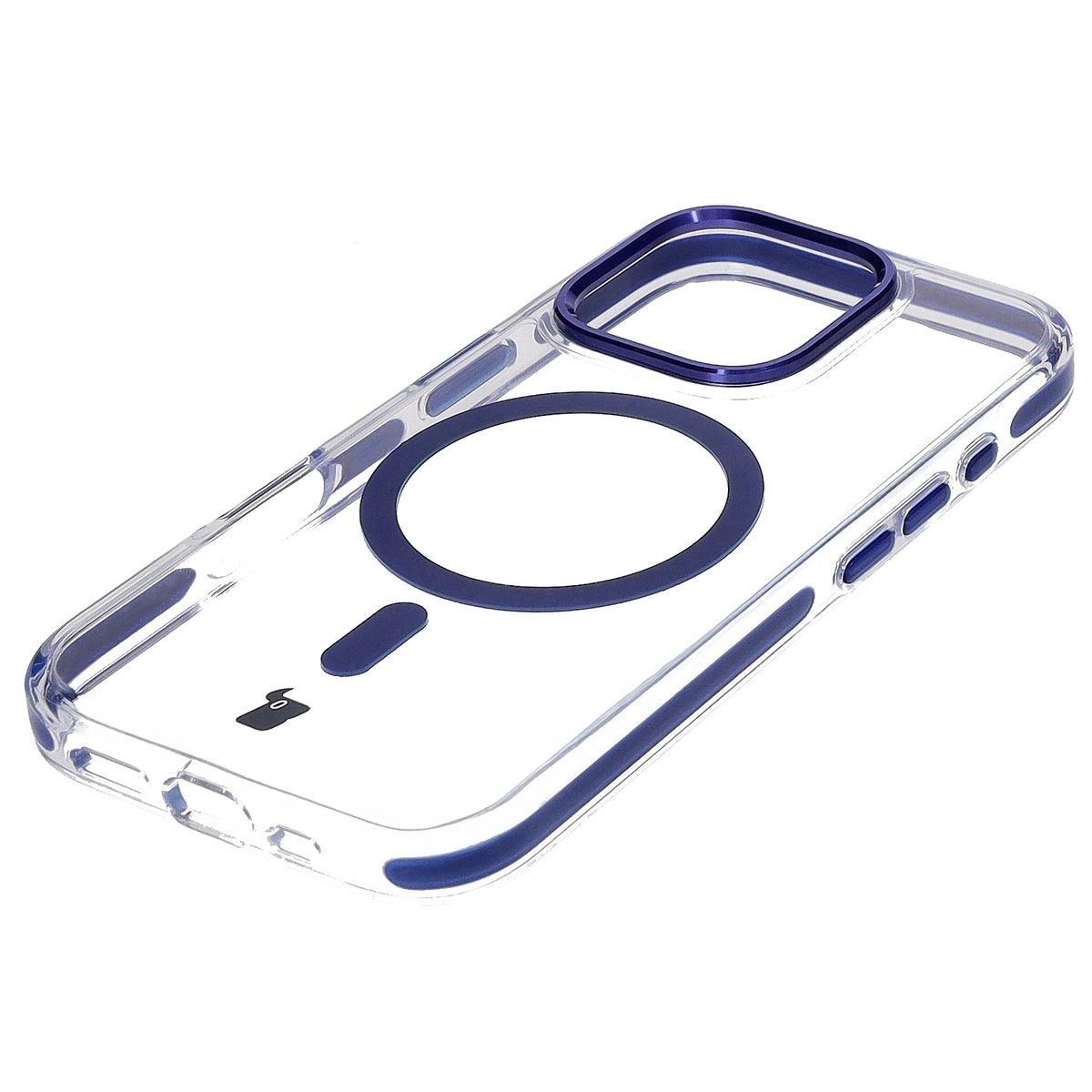 Bizon Case Marco Apple iPhone 16 Pro clear with blue frame