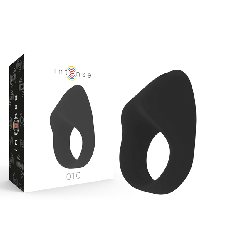 INTENSE OTO COCK RING BLACK RECHARGEABLE