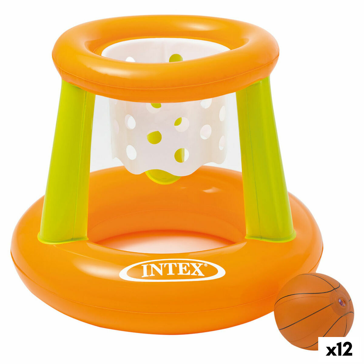 Inflatable Game Intex Basketball Basket 67 x 55 x 67 cm (12 Units)