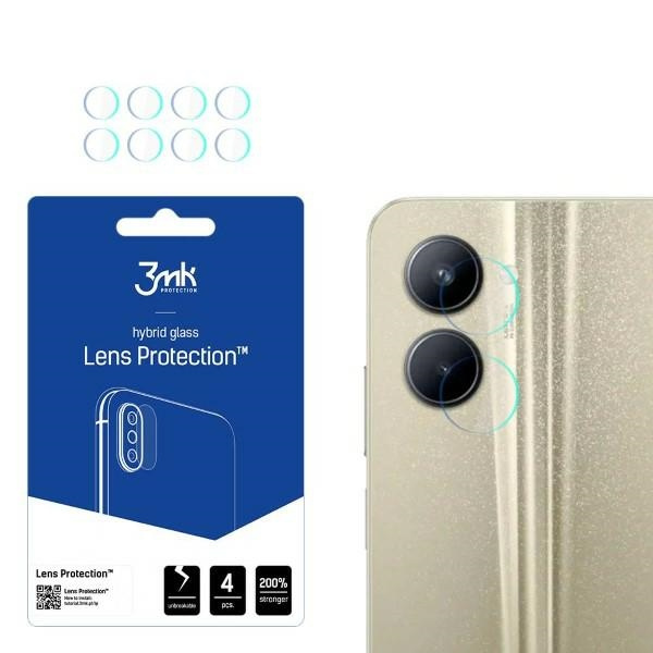 3MK Lens Protect Realme C33 [4 PACK]
