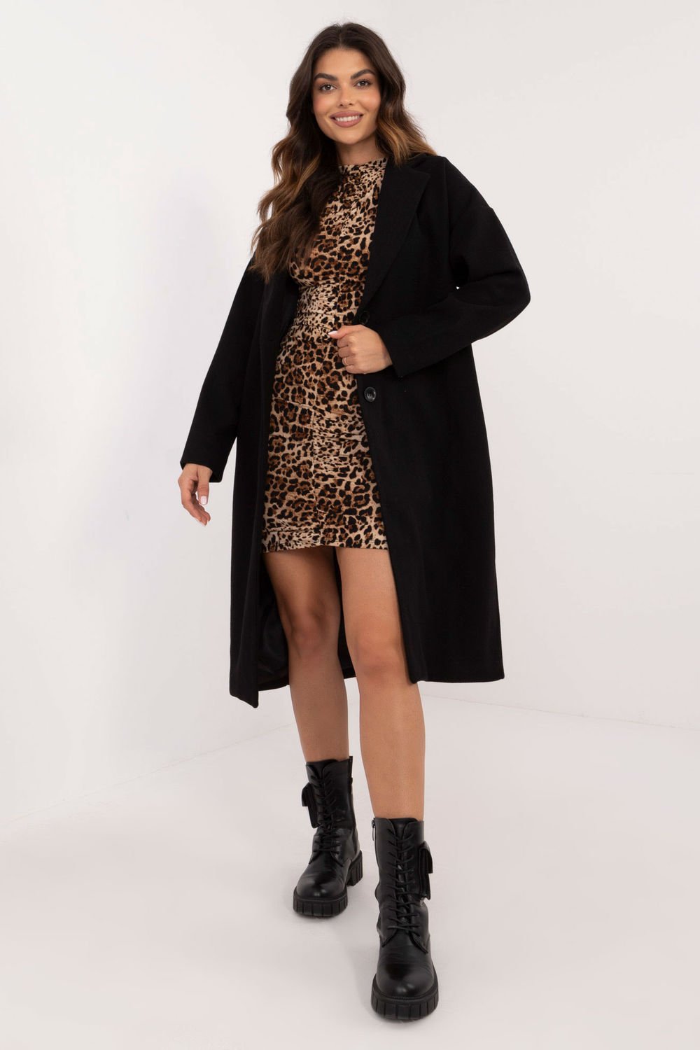  Coat model 201359 Och Bella  black