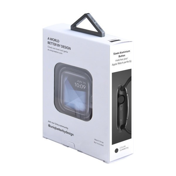UNIQ Valencia Apple Watch Series 5/ 4 44MM gunmetal grey