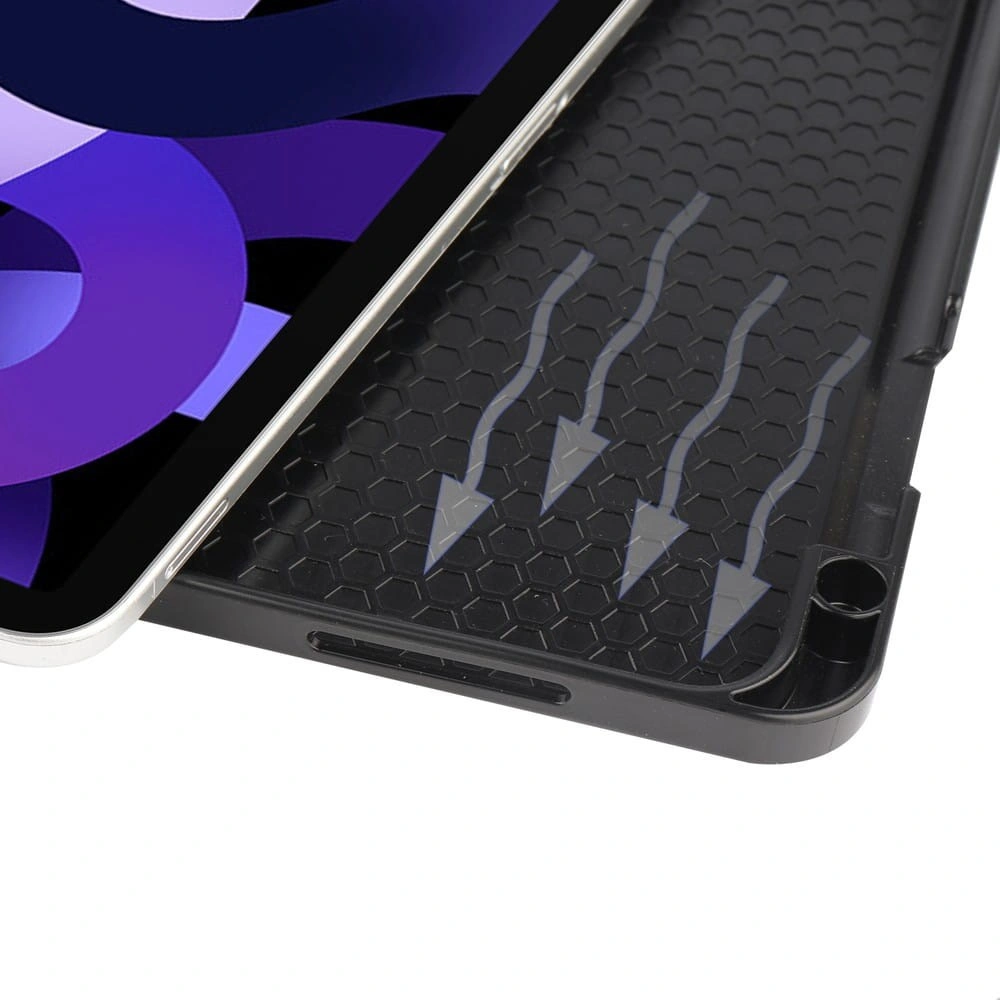 Bizon Case Tab Lizard Apple iPad Air 5 / Air 4 black