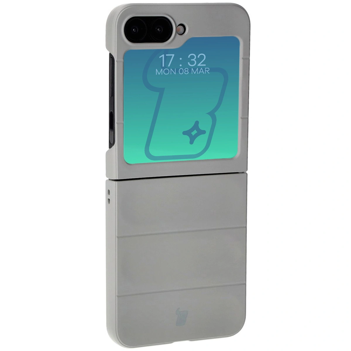 Bizon Case Tur Samsung Galaxy Z Flip6 light grey