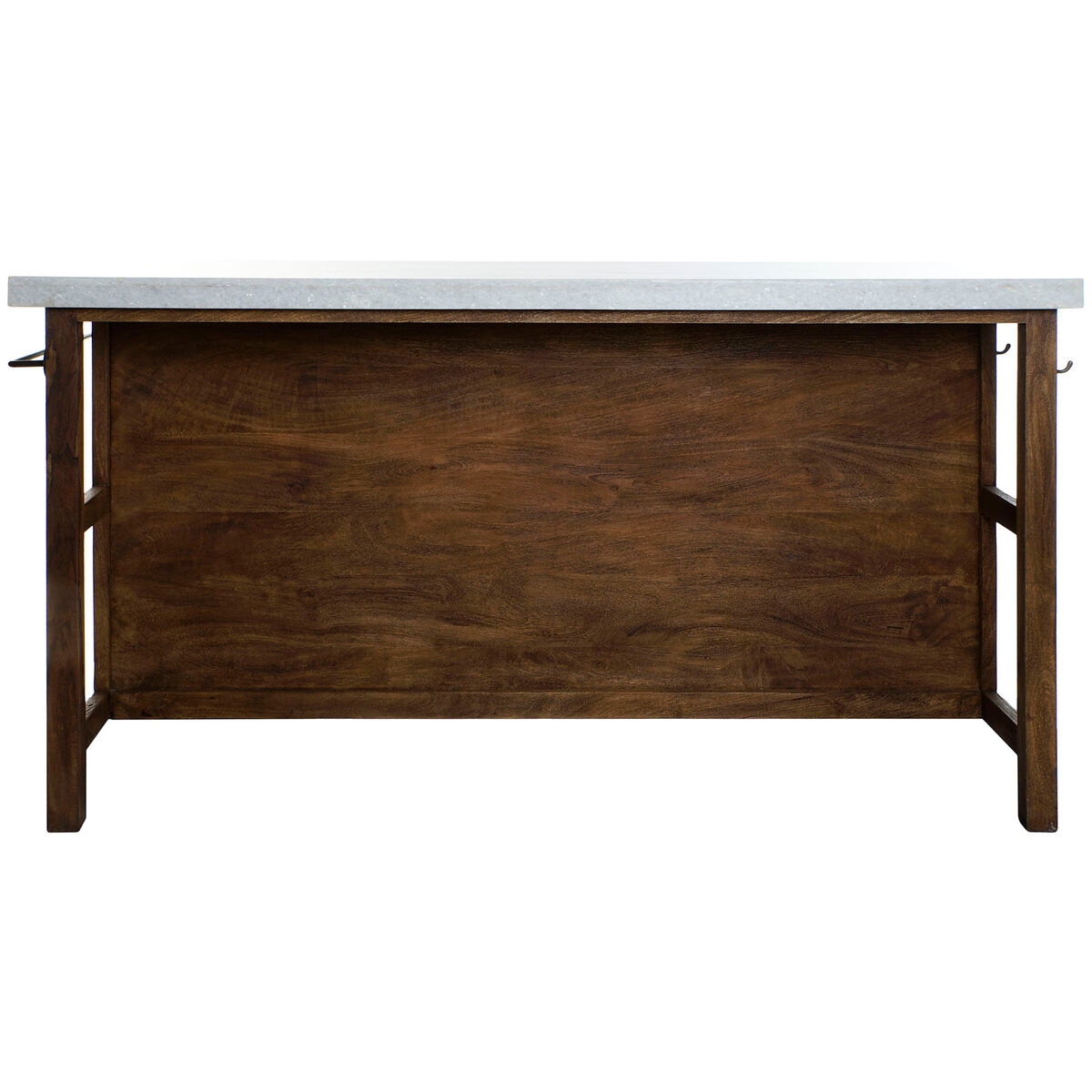 Kitchen furniture Home ESPRIT White Brown 168 x 76 x 92 cm