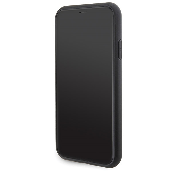 Karl Lagerfeld KLHCN61PQKPMK Apple iPhone XR / 11 hardcase Quilted K Pattern black