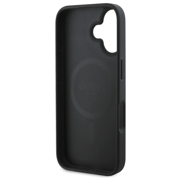 Guess GUHMP16SP4SM4MK Apple iPhone 16 hardcase 4G Small Classic MagSafe black