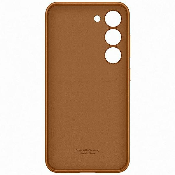 Samsung Galaxy S23+ Plus EF-VS916LA Leather Cover Camel