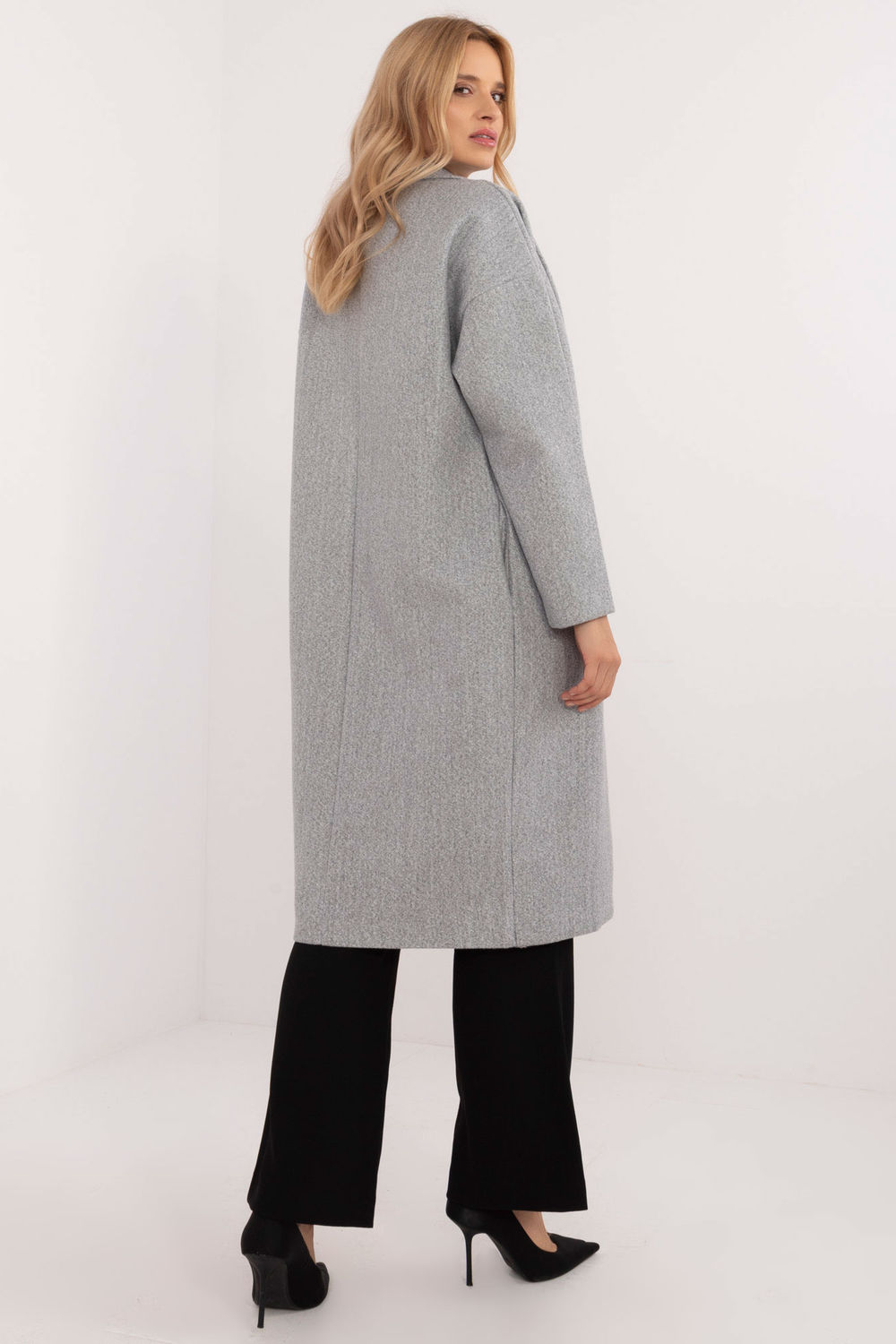  Coat model 202301 Och Bella  grey