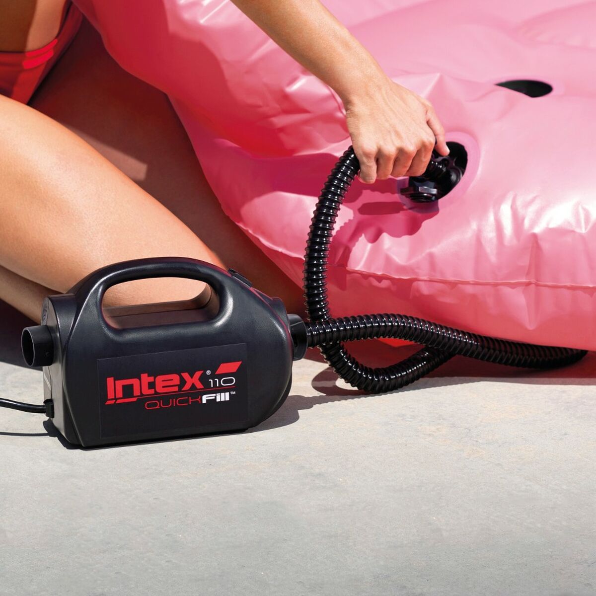 Electric Air Pump Intex Quick Fill Inside/Exterior 220-240 V 4 Units