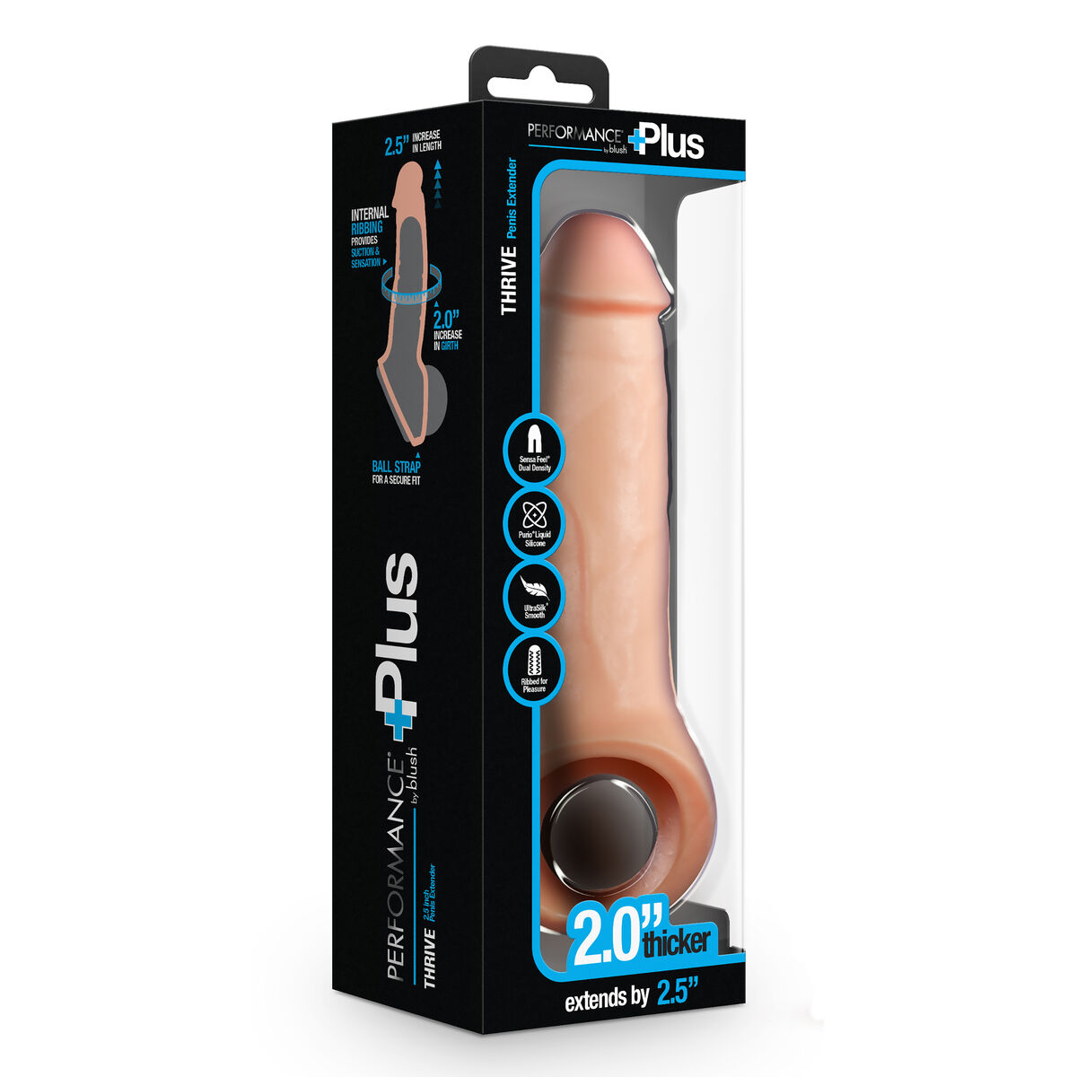Penis cover Blush Performance Plus Meat Ø 3,7 cm 22,2 cm Penis cover Blush Performance Plus Meat Ø 3,7 cm 22,2 cm