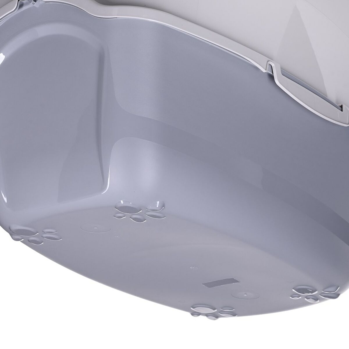 Cat Litter Box Diamentiq 4004508810DIA White Grey Plastic 40 x 38,7 x 55,5 cm Cat Litter Box Diamentiq 4004508810DIA White Grey Plastic 40 x 38,7 x 55,5 cm