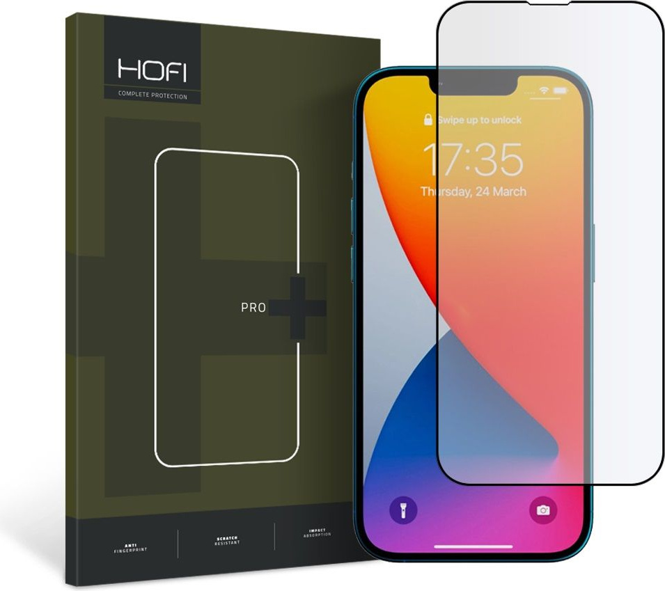 Hofi Glass Pro+ Apple iPhone 14/13/13 Pro Black