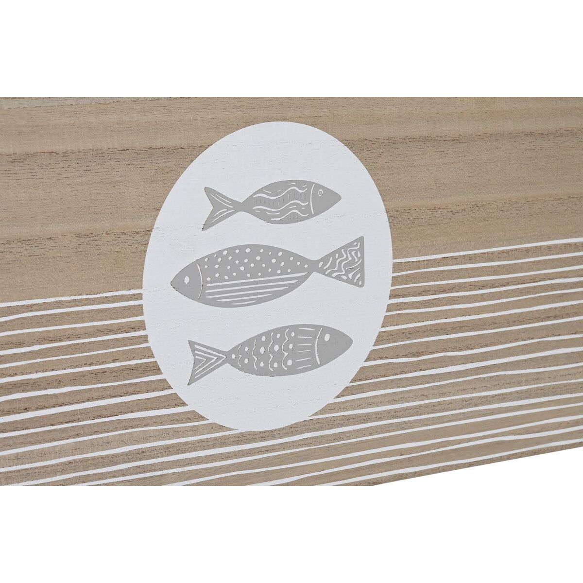 Dekorative Box DKD Home Decor 50 x 40 x 22,5 cm Spiralen Holz MDF Mediterraner