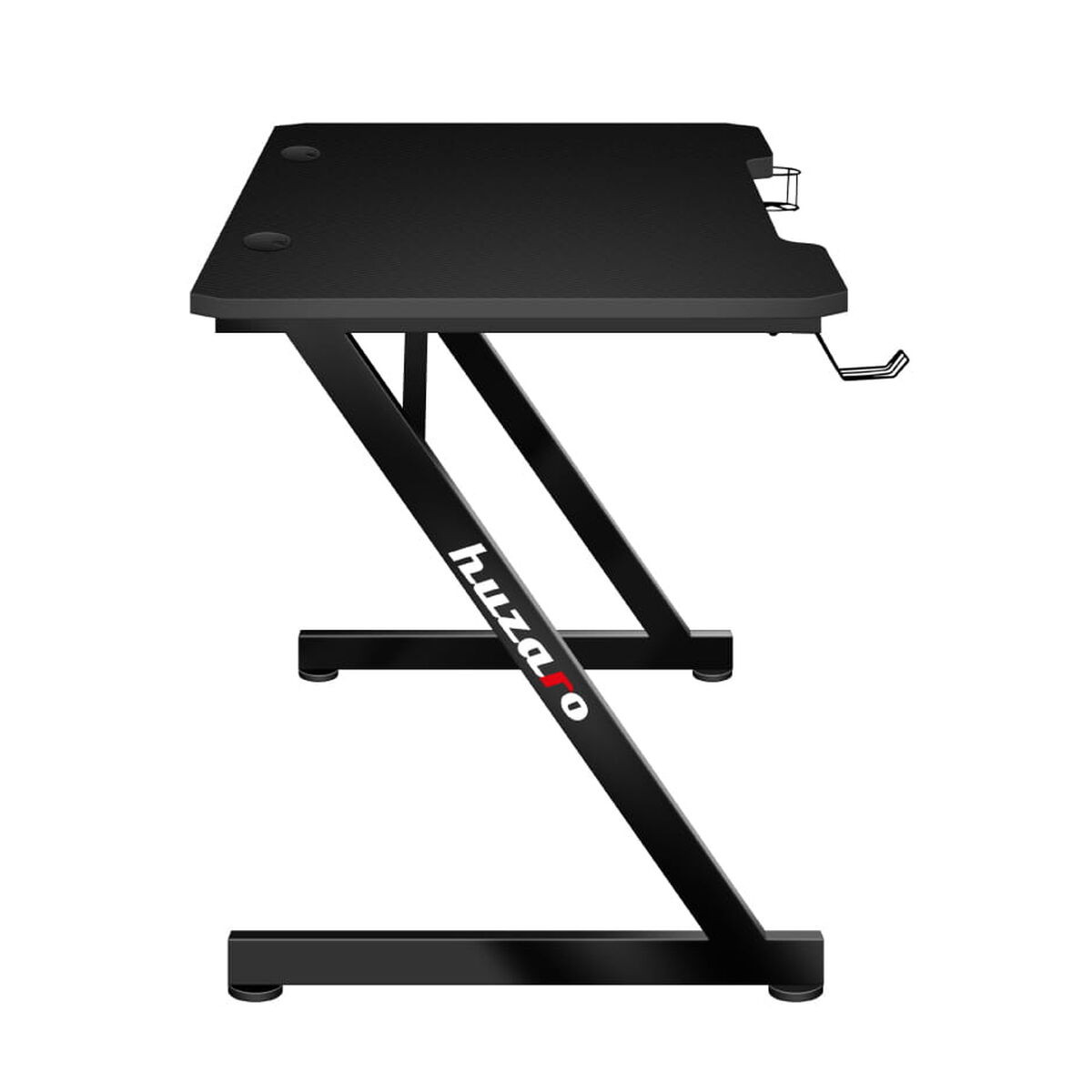 Laptop Table Gaming Huzaro Hero 2.5 Black Aluminium 120 x 60 cm