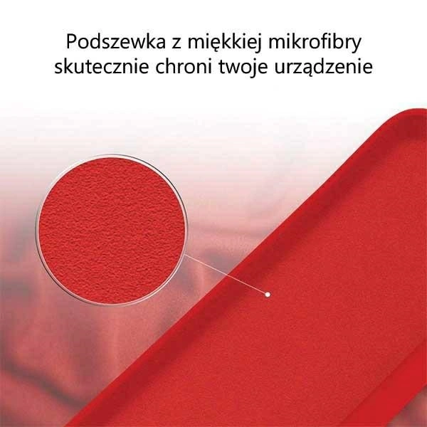 Etui Mercury Silicone do Samsung Galaxy A04s czerwony