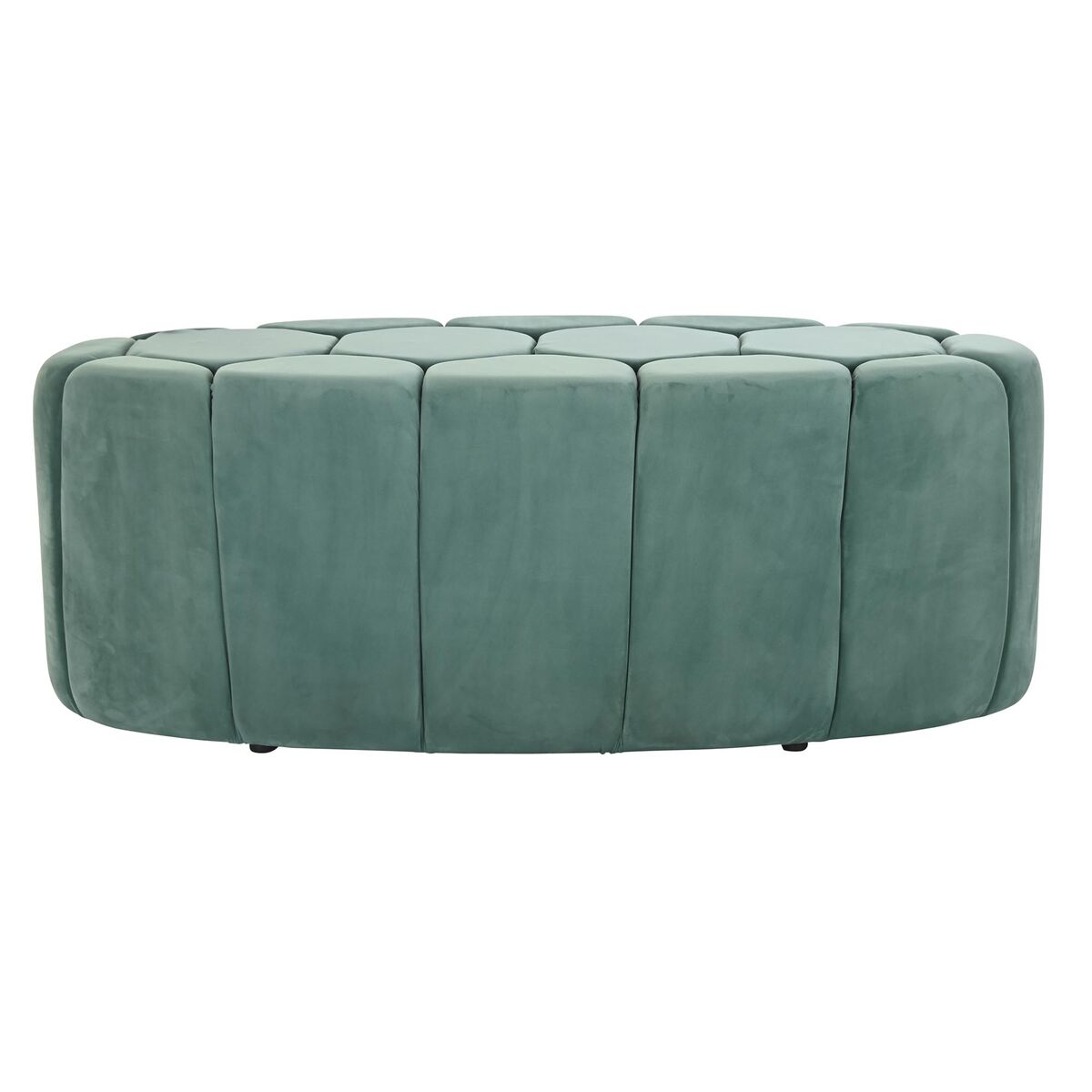 Bench DKD Home Decor   Polyester Green MDF Wood (122 x 51 x 46,5 cm)