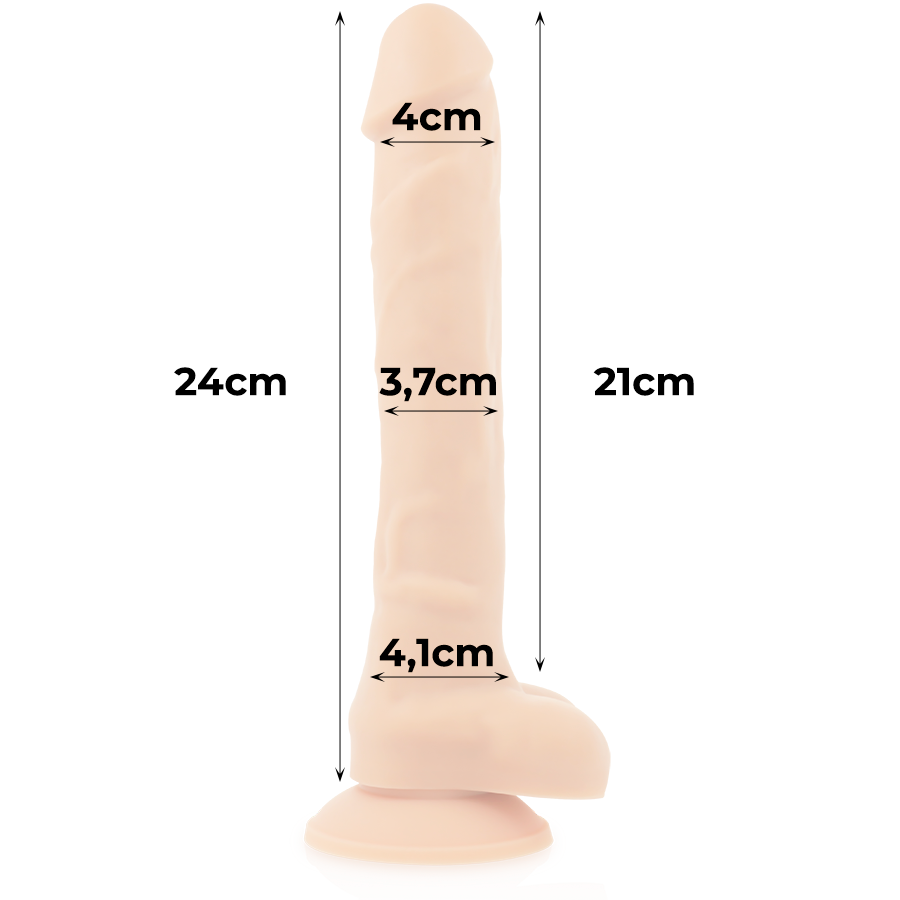 COCK MILLER SILICONE DENSITY ARTICULABLE COCKSIL 24 CM