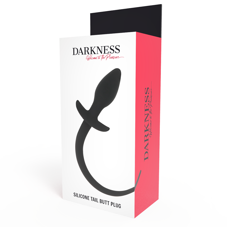 DARKNESS - ANAL PLUG 28 CM BLACK SILICONE