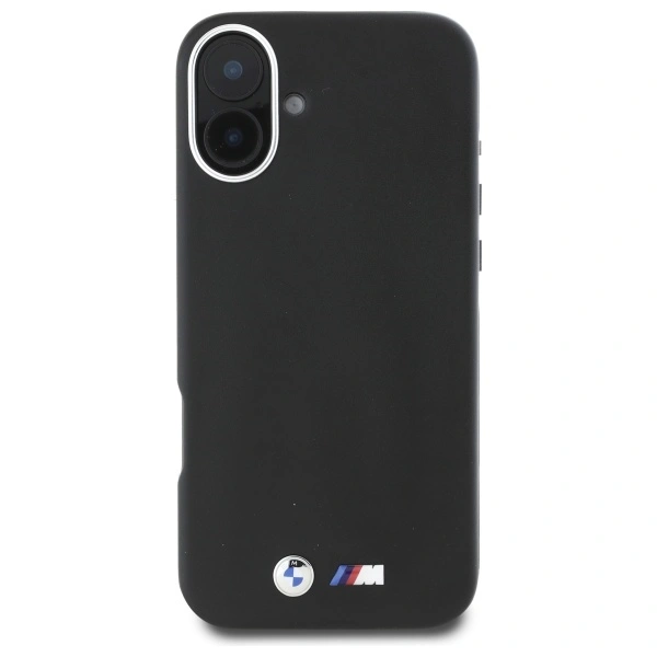 BMW BMHMP16M23PMWK Apple iPhone 16 Plus hardcase M Smooth Full Wrapped Metal MagSafe black