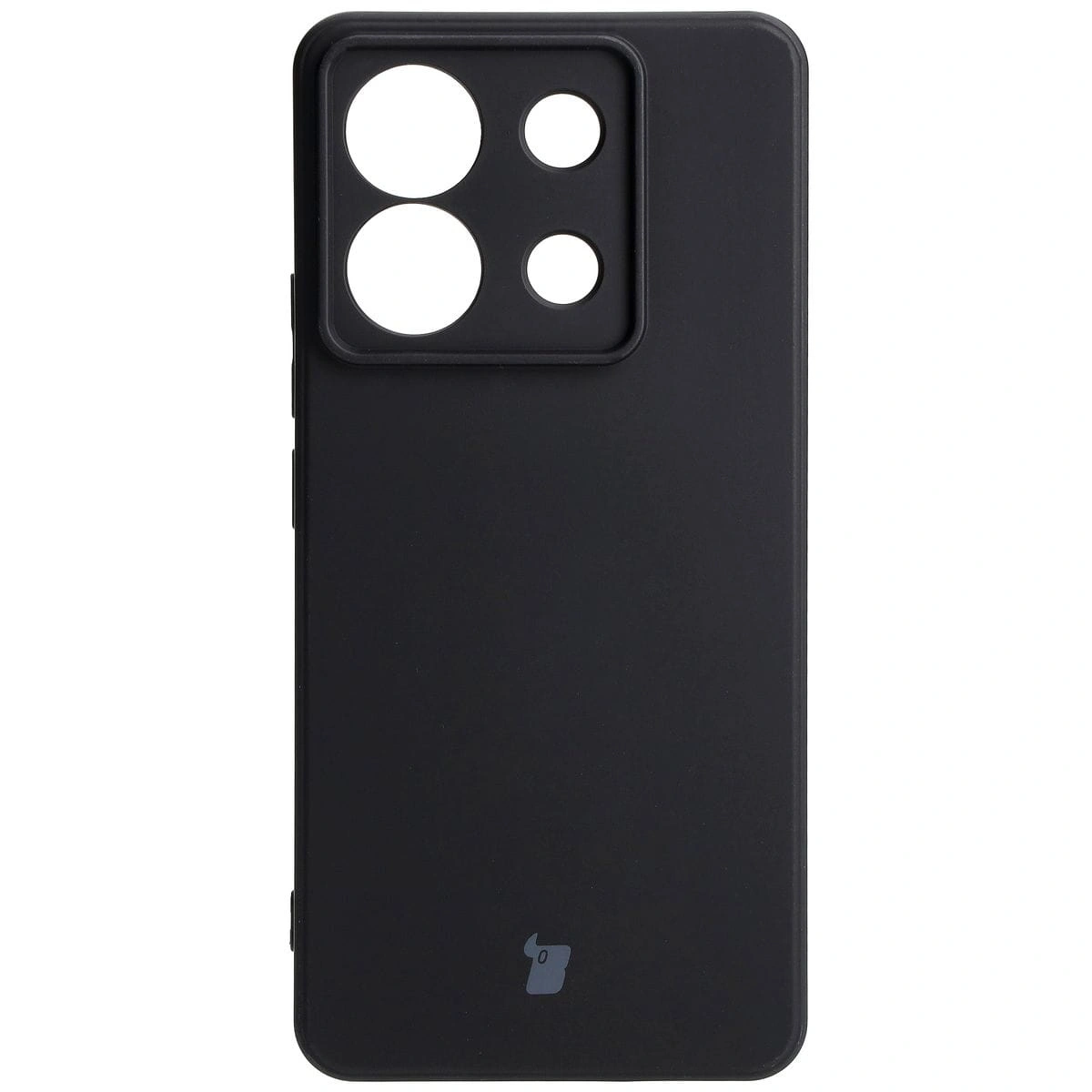 Bizon Case Silicone Sq Xiaomi Poco X6 / Xiaomi Redmi Note 13 Pro 5G black