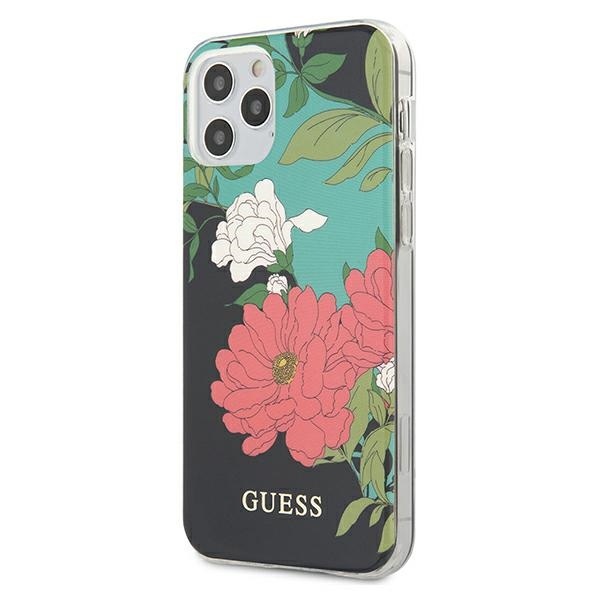 Guess GUHCP12LIMLFL01 Apple iPhone 12 Pro Max black N°1 Flower Collection