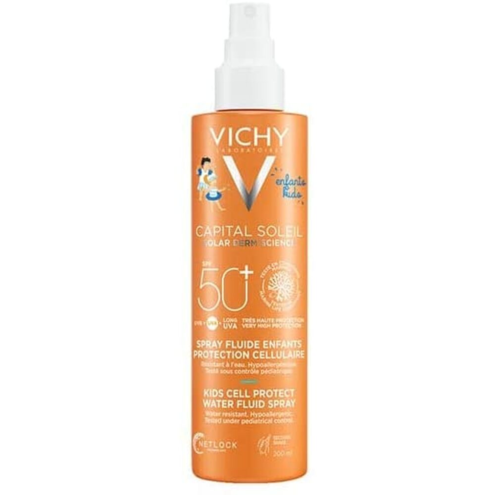 Sunscreen Spray for Children Vichy Capital Soleil 200 ml SPF 50+