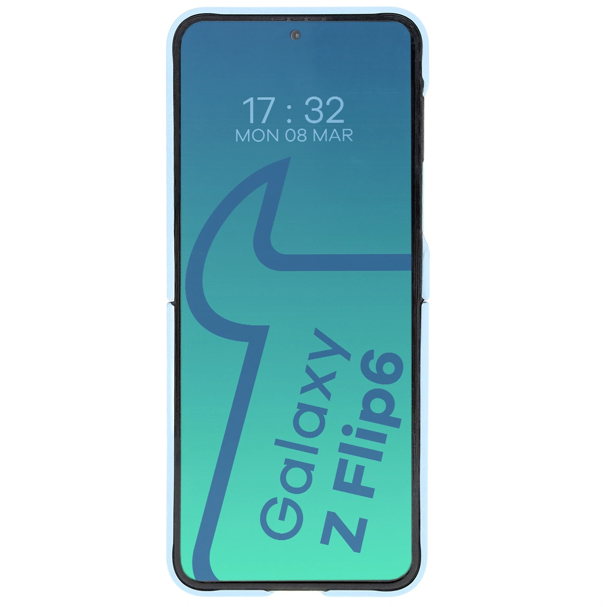 Bizon Case Tur Samsung Galaxy Z Flip6 light blue