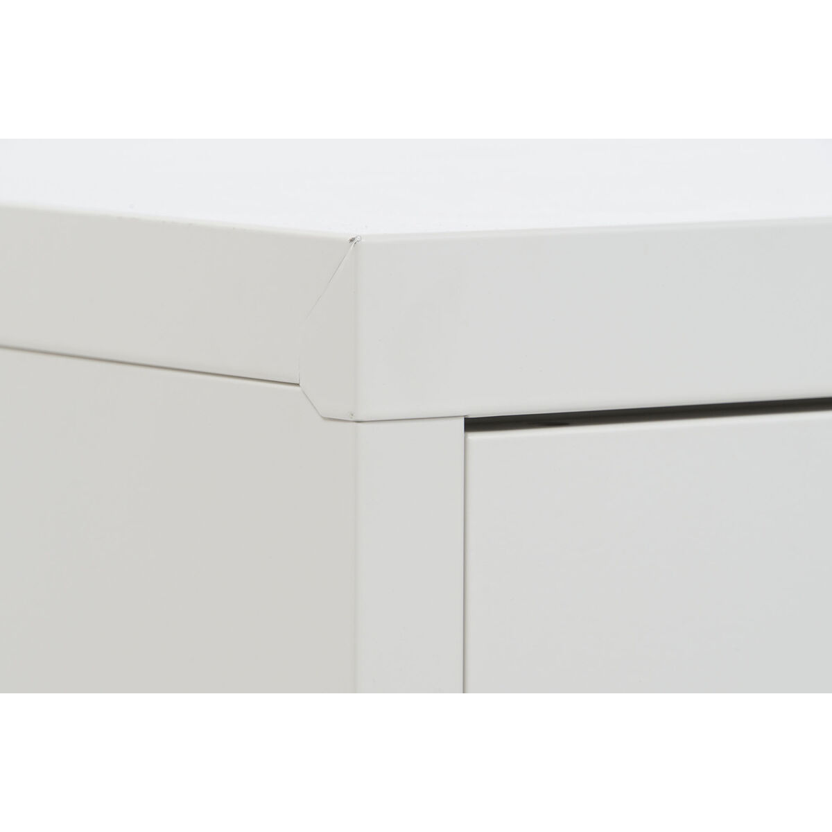 TV furniture Home ESPRIT White Metal 120 x 40 x 58 cm TV furniture Home ESPRIT White Metal 120 x 40 x 58 cm