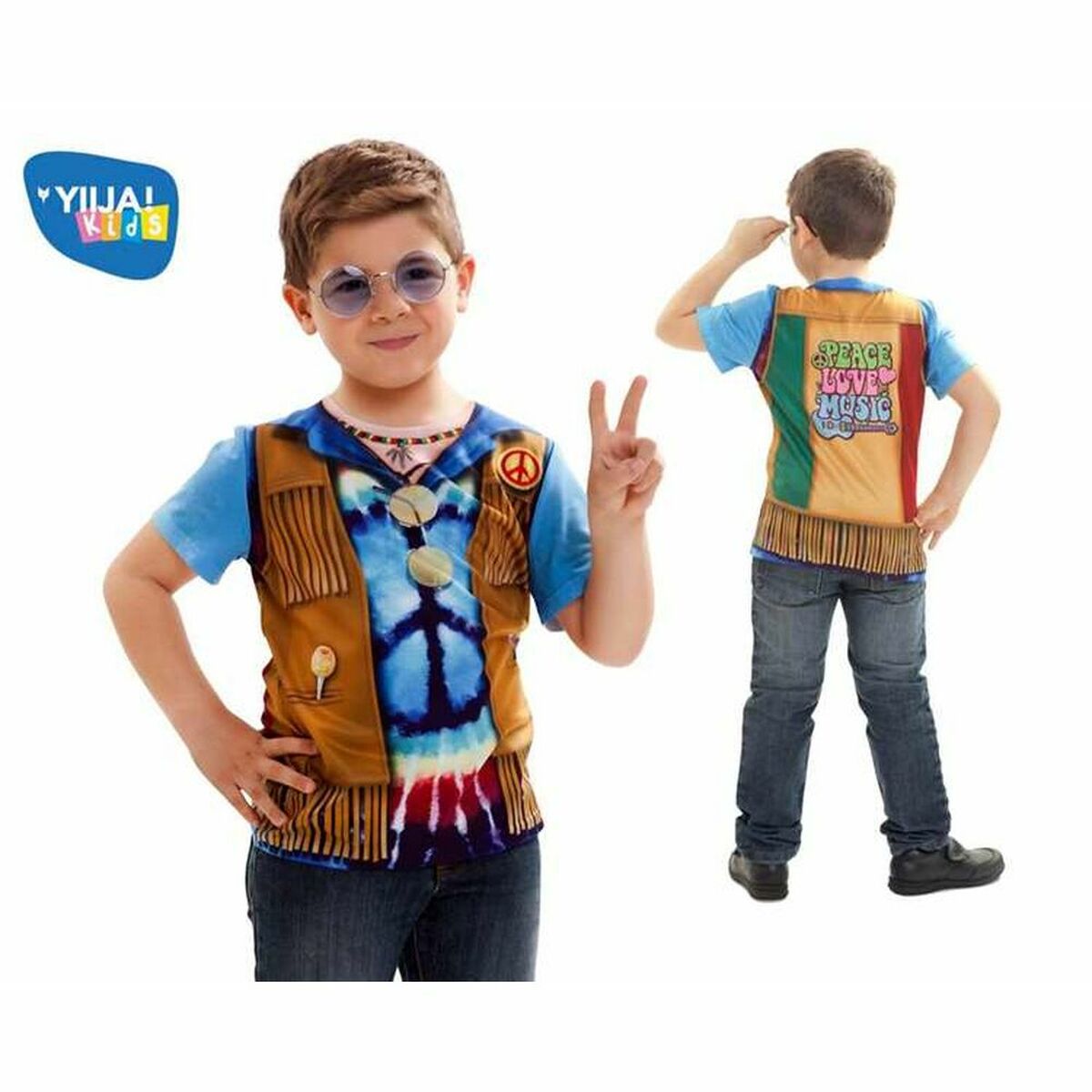 Costume for Children My Other Me Boy Hippie