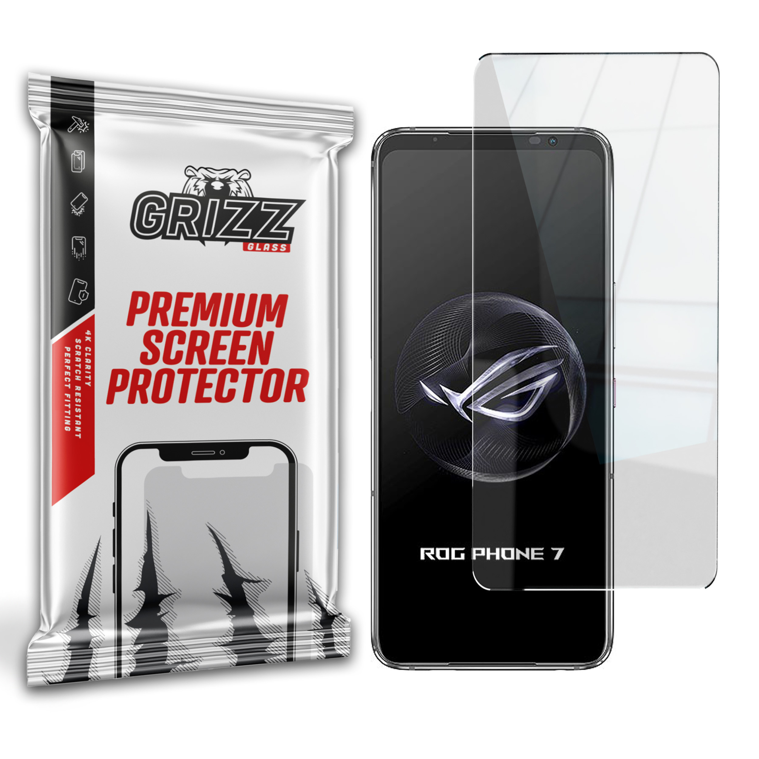 GrizzGlass HybridGlass Asus ROG Phone 7 Ultimate