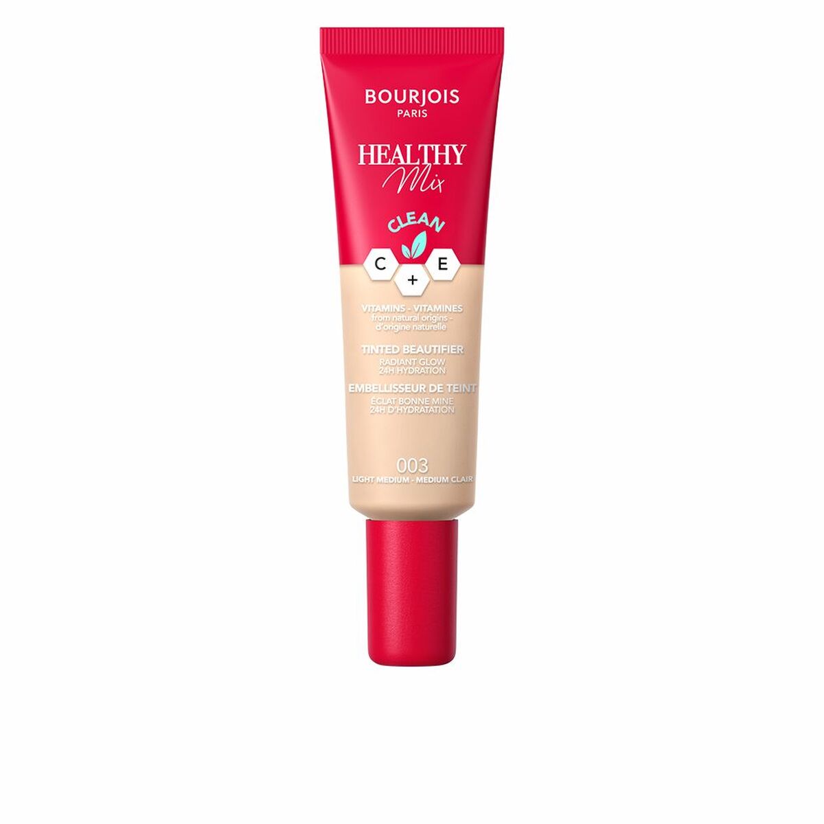 Nawilżający krem koloryzujący Bourjois Healthy Mix Nº 003 (30 ml)